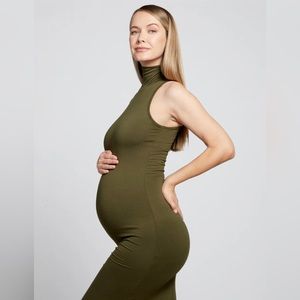Never worn Bumpsuit Serena dress, Olive, Size S w tags